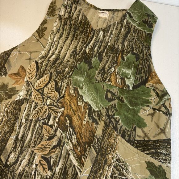 VTG Ranger 90s Hunting Vest Size Realtree Camouflage Bird Game Pocket USA Made - Picture 3 of 14